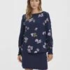 Vero Moda Vmlydia Smock - Blouse - Navy Blazer/Lana