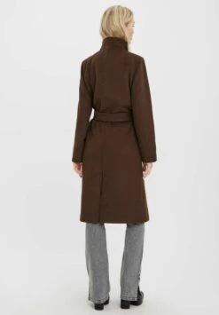 Vero Moda Mantel - Coffee Bean -Vero Moda 404c7bf662cc405eb9f4a085d3f1d12c