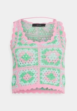 Vero Moda Petite Vmvea - Top - Bright Green/Bonbon/Limpet 10 Vero Moda Petite Vmvea - Top - Bright Green/Bonbon/Limpet -Vero Moda 42659900498a4a28b371290a6a0b37a3