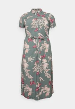 Vero Moda Curve Vmceasy Long Shirt Dress - Blousejurk - Laurel Wreath/Lily -Vero Moda 46c07dcf8d7443ed8d9f69a057e1a7b9