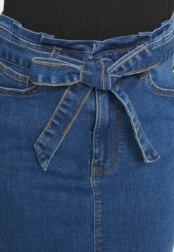 Vero Moda Petite Vmcamilla Short Paperbag Skirt- Maxirok - Medium Blue Denim -Vero Moda 4792ab5f984944d3945ea480e928f822