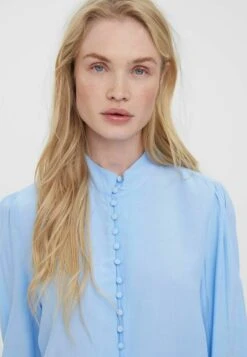Vero Moda Japanischer - Overhemdblouse - Light Blue -Vero Moda 48605b4a30d246dc8b88850c125f9abd