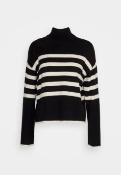 Vero Moda Petite Vmhappiness - Trui - Black/Birch -Vero Moda 4878459457104e6d9f8b54b0f6890220