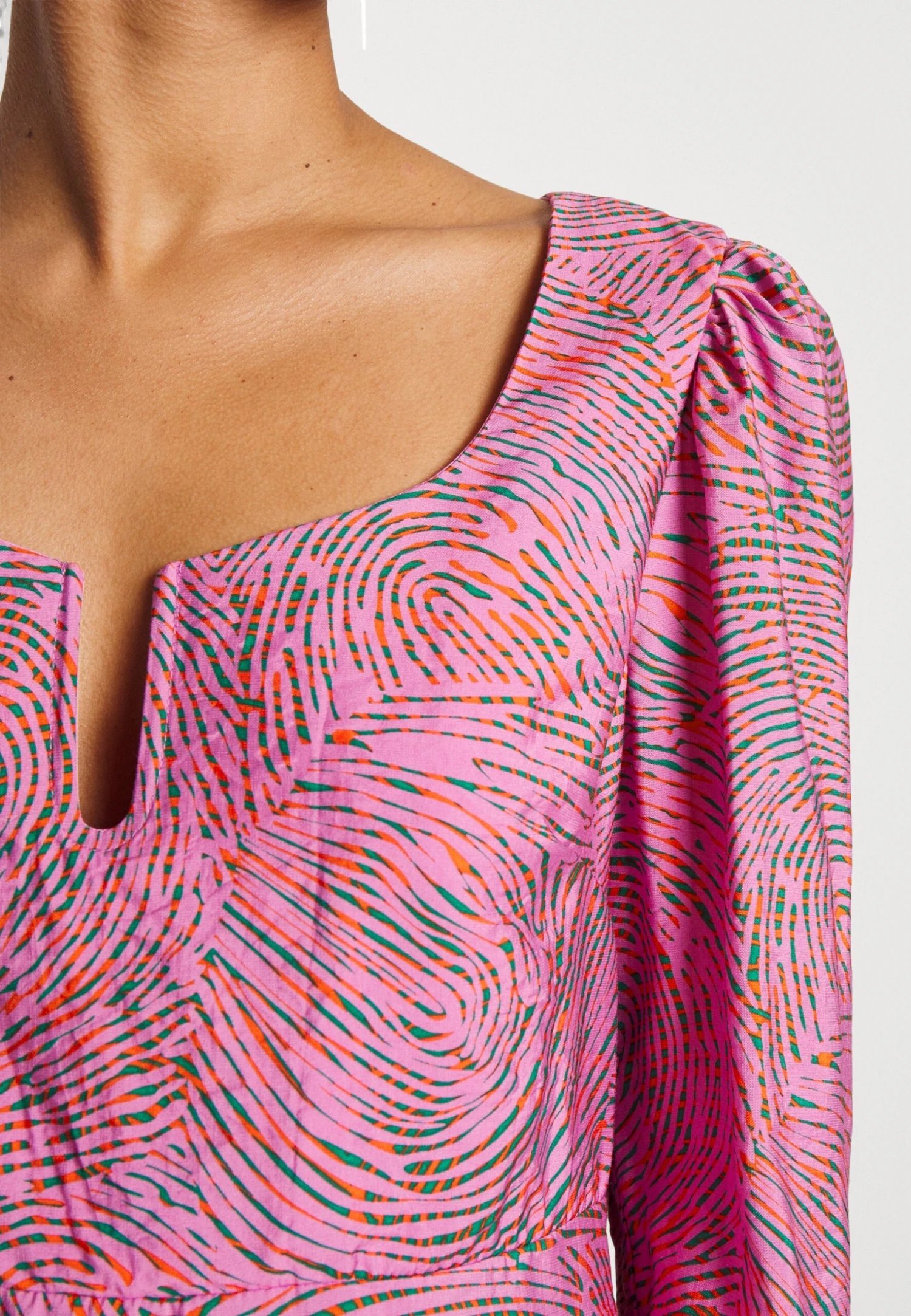 Vero Moda Petite Vmpepper Anea V Neck - Blouse - Cyclamen/Pepper 5 Vero Moda Petite Vmpepper Anea V Neck - Blouse - Cyclamen/Pepper - Afbeelding 5