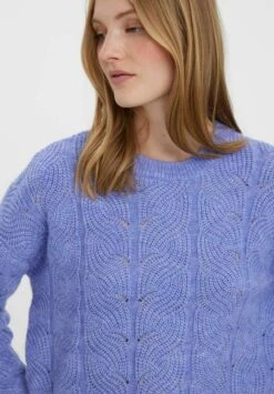 Vero Moda Vmstinna Structure - Trui - Jacaranda -Vero Moda 4fec720e4cdc4491b79ea9a387cede01