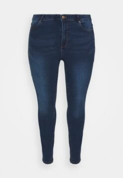 Vero Moda Curve Vmcphia Soft - Jeans Skinny Fit - Dark Blue Denim -Vero Moda 50406101fb3043e99deafffe99c3ed10