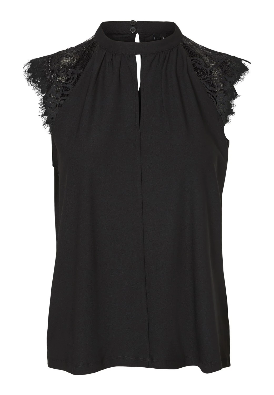 Vero Moda Curve Vmmilla Tee - Top - Black 5 Vero Moda Curve Vmmilla Tee - Top - Black - Afbeelding 5