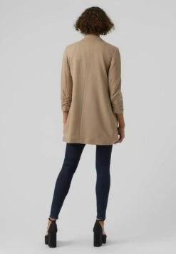 Vero Moda Vmrica Long Blazer - Halflange Jas - Silver Mink -Vero Moda 5135e734a87e422490b4dff247350979