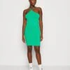 Vero Moda Vmmadamaxi Short Dress- Jerseyjurk - Bright Green