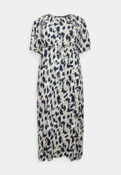 Vero Moda Curve Vmmenny Dress - Maxi-Jurk - Navy Blazer/Mette -Vero Moda 5381359ae1734544bfad937425157f59