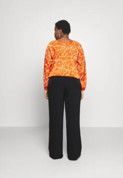 Vero Moda Curve Vmlunadesi Wide Solid Pant- Broek - Black -Vero Moda 5474681a445a49c3b6f2682dc92a341f