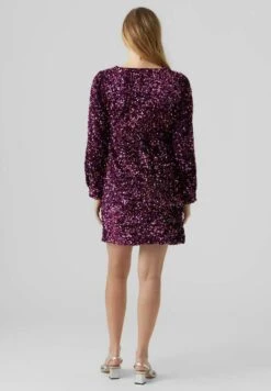Vero Moda Mini - Cocktailjurk - Acai -Vero Moda 567cd562128c45f68a7a3419fa9e7473