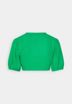 Vero Moda Vmnatali Nia Knot - Blouse - Bright Green -Vero Moda 5695ecefa9b2440a9164fc7783e11eff
