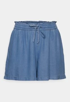 Vero Moda Curve Vmliliana- Shorts - Medium Blue Denim -Vero Moda 569c2430a8a7441e81d8cbfcb98da3f4