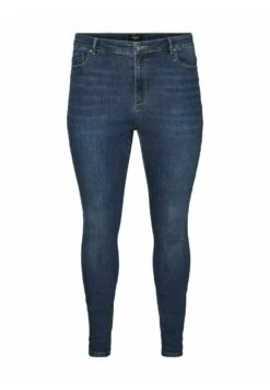 Vero Moda Curve Curve- Jeans Skinny Fit - Dark Blue Denim