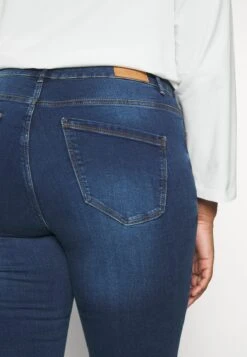 Vero Moda Curve Vmcphia Soft - Jeans Skinny Fit - Dark Blue Denim -Vero Moda 57f1c56e6ca14f7cacfe626e32b33d60
