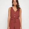 Vero Moda Vmjesmilo Playsuit - Jumpsuit - Marsala