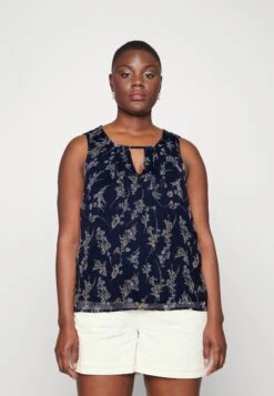 Vero Moda Curve Vmsmilla - Blouse - Navy Blazer/Vega