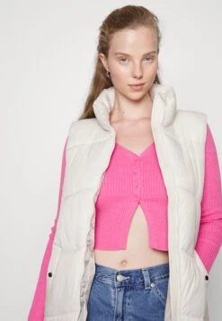 Vero Moda Uppsala Noos - Bodywarmer - Oatmeal -Vero Moda 5cd70c98329544249622a692d1784827