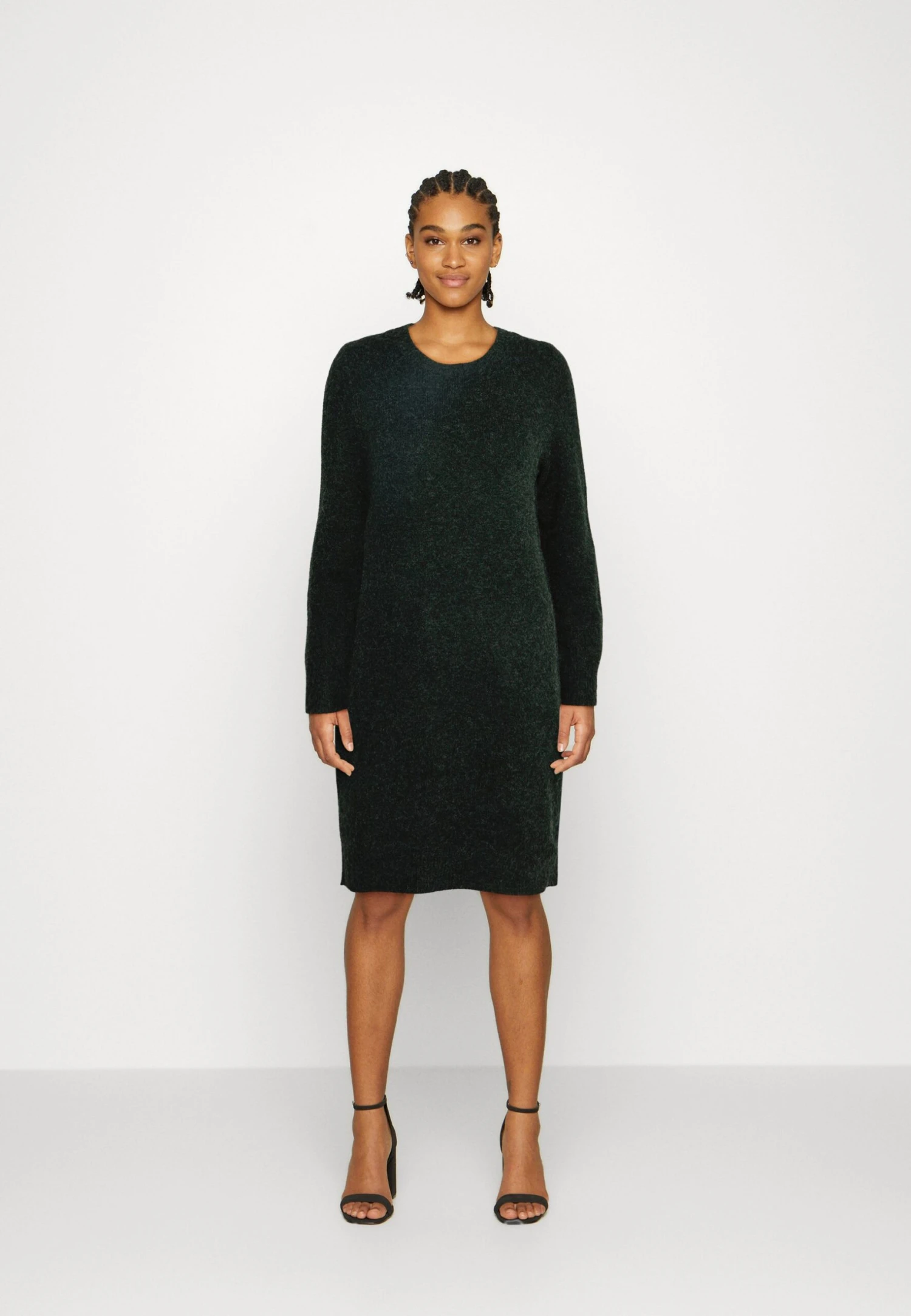 Vero Moda Vmdoffy O Neck - Gebreide Jurk - Pine Grove 2 Vero Moda Vmdoffy O Neck - Gebreide Jurk - Pine Grove - Afbeelding 2