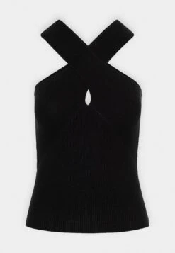 Vero Moda Vmgloria Cross Over Strap - Top - Black -Vero Moda 5e91099b1cb54728bc6e6a920192c1ef