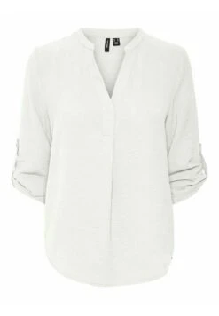 Vero Moda Mit 3/4 Ärmeln V-Ausschnitt - Blouse - Snow White