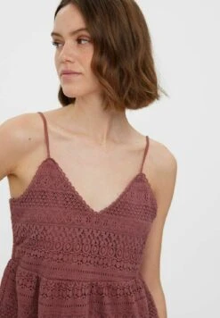Vero Moda Top - Rose Brown -Vero Moda 612fcea4778e4c9aaee555720ae04cc8