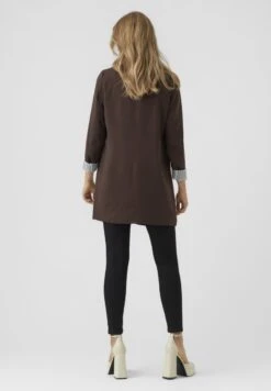 Vero Moda Halflange Jas - Coffee Bean -Vero Moda 68f44af823054a5588f0ec05c7b0f18b