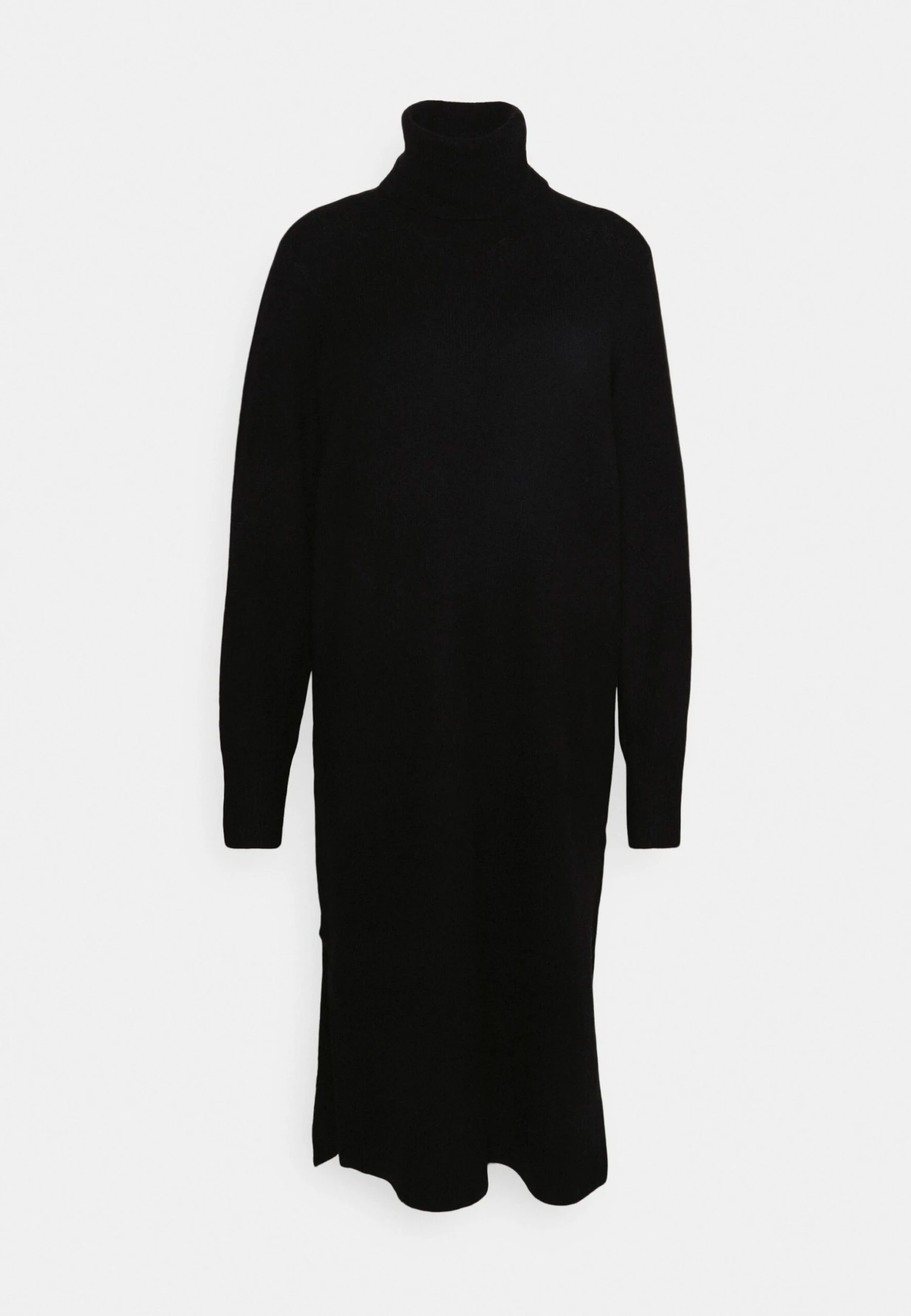 Vero Moda Petite Vmnewwind Highneck Dress - Gebreide Jurk - Black 5 Vero Moda Petite Vmnewwind Highneck Dress - Gebreide Jurk - Black - Afbeelding 5