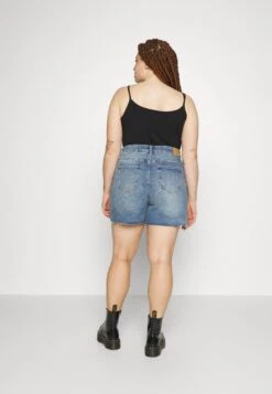 Vero Moda Curve Vmbrenda Mix - Jeansshort - Light Blue Denim -Vero Moda 6a9e12a54c2b4d6f9d1cb68fe2555bba