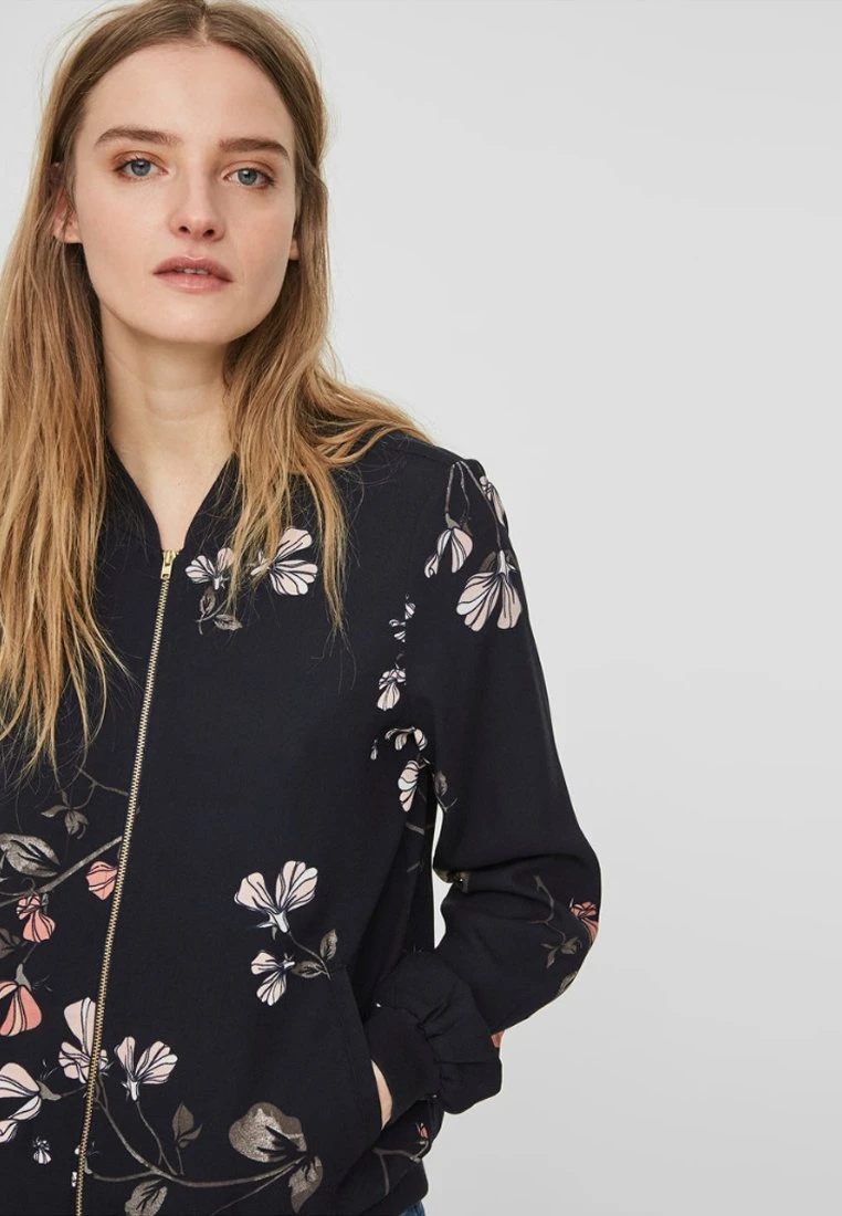 Vero Moda Vmhallie - Bomberjacks - Night Sky 4 Vero Moda Vmhallie - Bomberjacks - Night Sky - Afbeelding 4