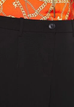 Vero Moda Curve Vmlunadesi Wide Solid Pant- Broek - Black -Vero Moda 6c9fbf23199e47a78b89da87f820b200