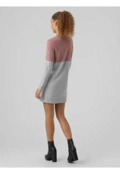 Vero Moda Gebreide Jurk - Light Grey Melange 7 Vero Moda Gebreide Jurk - Light Grey Melange -Vero Moda 6cf89730926148838df13159a0171a49