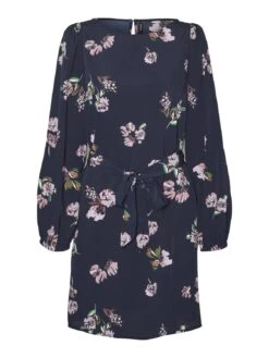 Vero Moda Vmlydia Short Dress - Jurk - Navy Blazer -Vero Moda 6d223f326c7f46f8bbdb9729fbd0f8f5