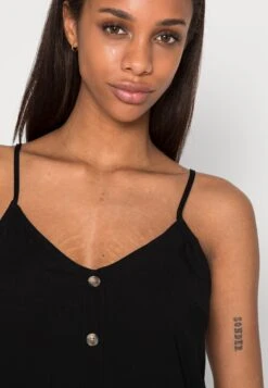 Vero Moda Vmvica Button Singlet Wvn Ga Noos - Top - Black 9 Vero Moda Vmvica Button Singlet Wvn Ga Noos - Top - Black -Vero Moda 6e08342b78ff4455aed4b3db61dcbd4f