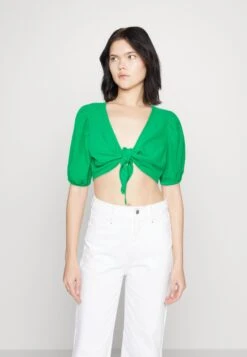 Vero Moda Vmnatali Nia Knot - Blouse - Bright Green