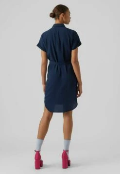 Vero Moda Blousejurk - Navy Blazer -Vero Moda 727a7f67e7184e688159a1b2e248df02