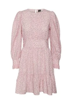 Vero Moda Vmlila Ls Short Wvn - Jurk - Cameo Pink -Vero Moda 7470875cef4e45bcb54bde662e36b7e2