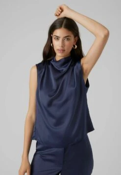 Vero Moda Blouse - Navy Blazer -Vero Moda 76a525dadb24494ca02b489910ec048b