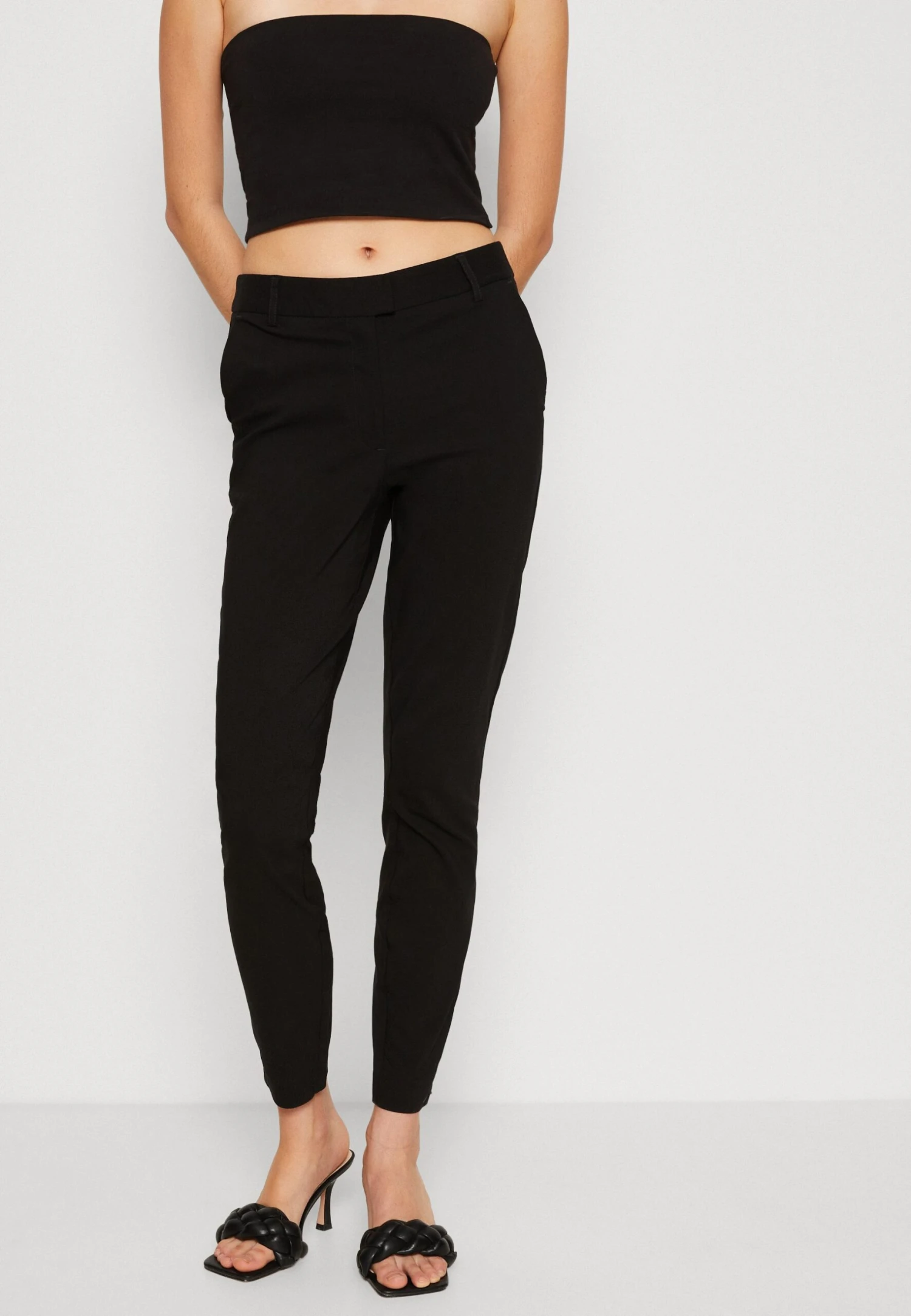 Vero Moda Vmmille Slim- Broek - Black 4 Vero Moda Vmmille Slim- Broek - Black - Afbeelding 4