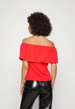 Vero Moda Vmdorty Off Shoulder Short - Blouse - Bittersweet -Vero Moda 77f6d43e35a744259bd2b4569678827f