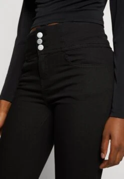 Vero Moda Vmdonna - Jeans Skinny Fit - Black -Vero Moda 780b3331daa04345b95bef768d131252