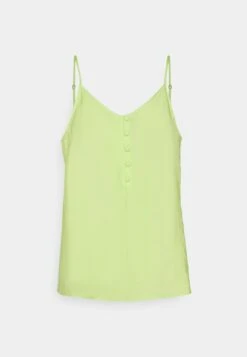 Vero Moda Tall Vmqueeny Singlet Neck Top - Top - Sharp Green