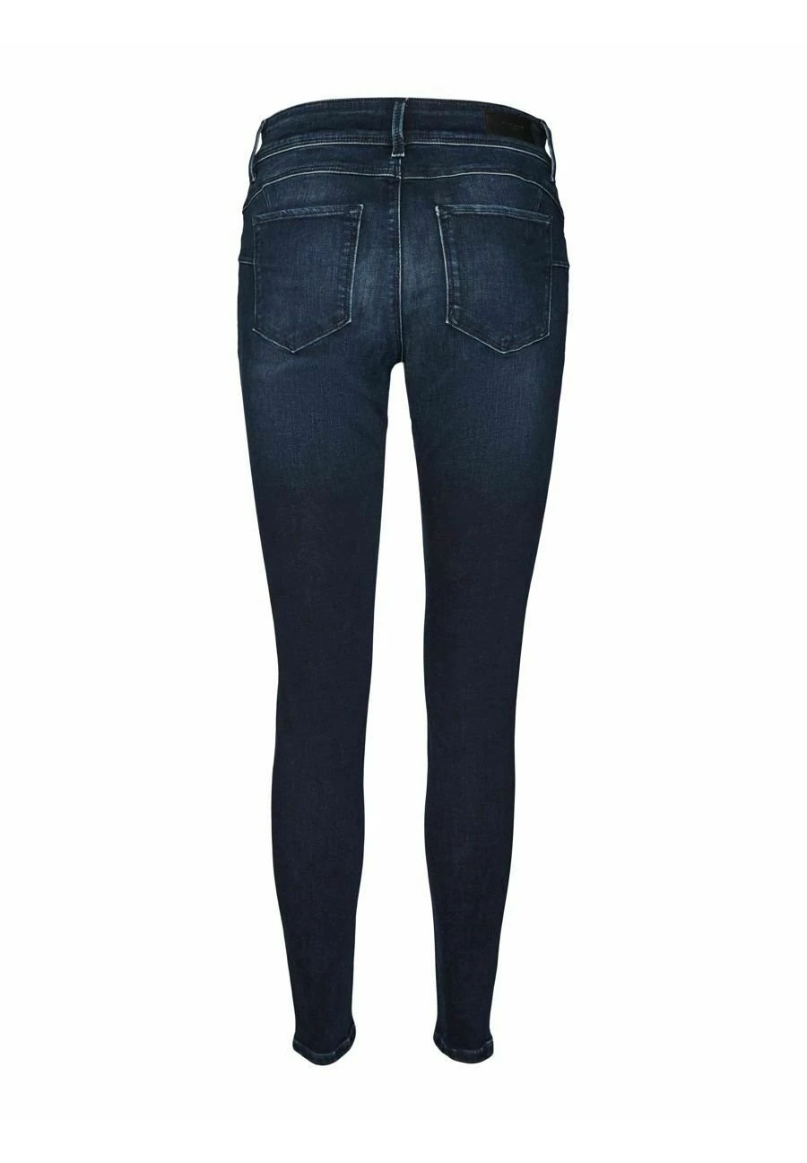 Vero Moda Jeans Skinny Fit - Dark Blue Denim 6 Vero Moda Jeans Skinny Fit - Dark Blue Denim - Afbeelding 6