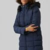 Vero Moda Vmliv- Winterjas - Navy Blazer