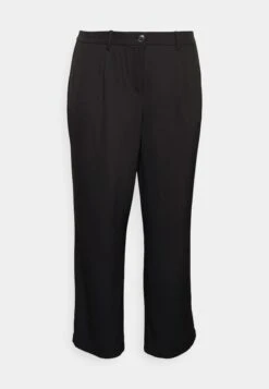 Vero Moda Curve Vmlunadesi Wide Solid Pant- Broek - Black -Vero Moda 805e82121e884d81ba0c6b79df2b9e6f