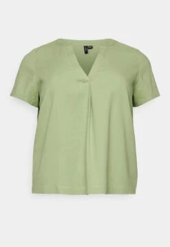 Vero Moda Curve Vmmymilo Top - Blouse - Reseda -Vero Moda 810942065498431db0fba0cf819b3867
