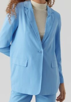 Vero Moda Langärmelig - Halflange Jas - Little Boy Blue -Vero Moda 81f69b441c2142ef8d980c2ae34f1de2