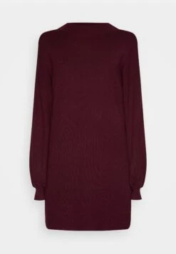Vero Moda Vmnancy Funnelneck Dress- Gebreide Jurk - Winetasting -Vero Moda 846ef28434464683809b30b059a47e04