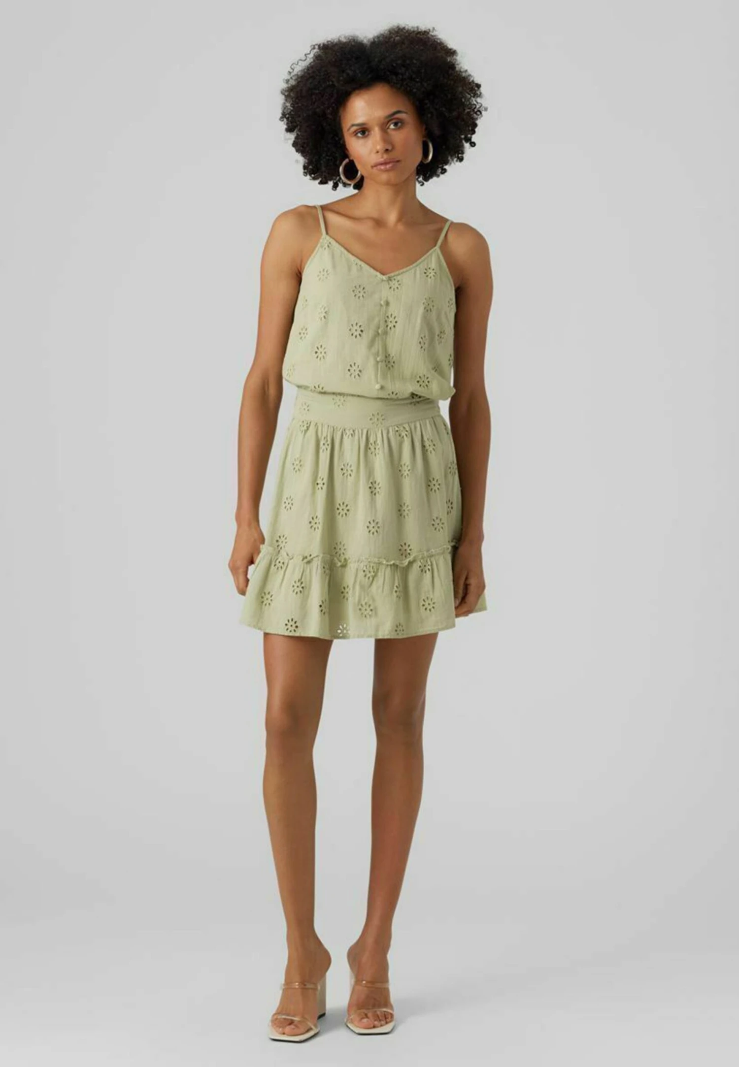 Vero Moda A-Lijn Rok - Reseda 5 Vero Moda A-Lijn Rok - Reseda - Afbeelding 5